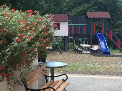 Plac zabaw dla dzieci w obiekcie Zlote Modrzewie