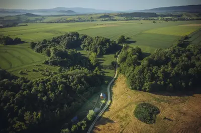 Przyroda w pobliżu tego domu wakacyjnego