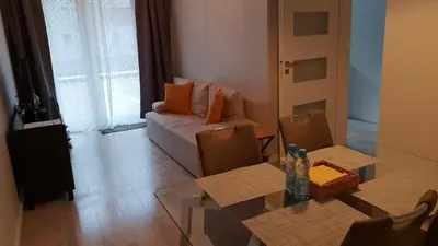 Część wypoczynkowa w obiekcie Apartament nad Odrą z tarasem