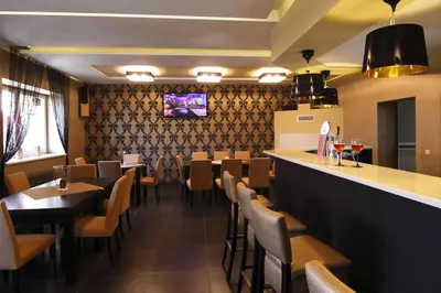 Telewizja i/lub zestaw kina domowego w obiekcie Hotel Pod Złotą Koroną