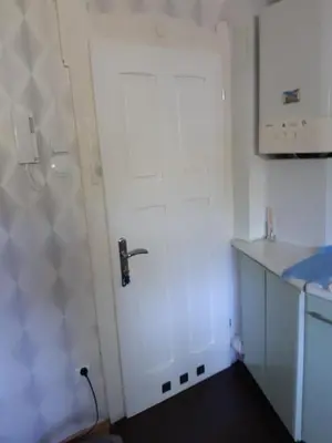 Plan piętra w obiekcie Biały apartament