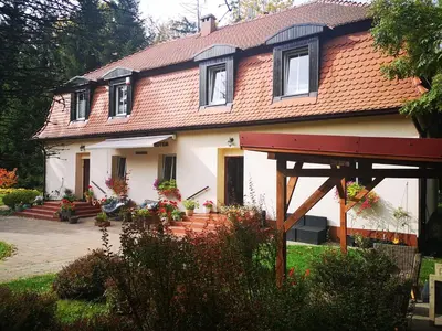 Ogród w obiekcie Pod Gadającym Kotem