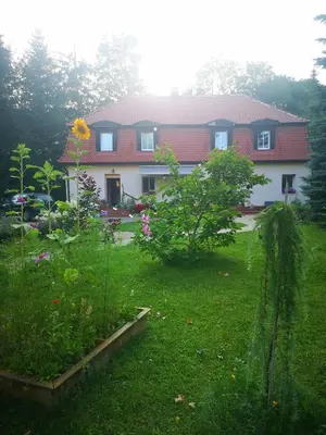 Ogród w obiekcie Pod Gadającym Kotem