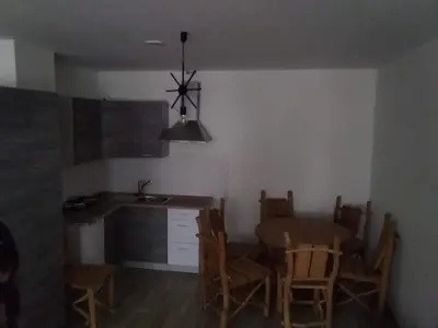 Kuchnia lub aneks kuchenny w obiekcie Apartamenty Górskie LĄDEK-ZDRÓJ