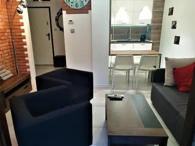 Część wypoczynkowa w obiekcie Lux Apartment Park