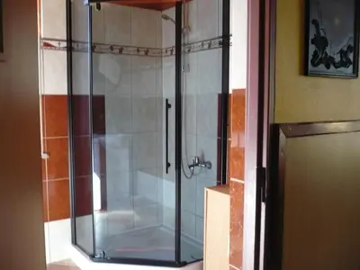 Łazienka w obiekcie Pokoje gościnne u Andrzeja