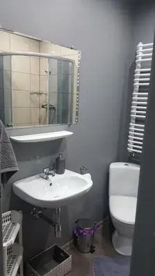 Łazienka w obiekcie Pokoje Gościnne Nad Złotym Potokiem