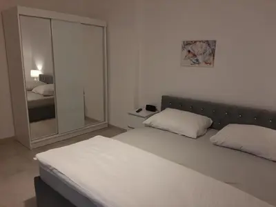 Łóżko lub łóżka w pokoju w obiekcie Vasco