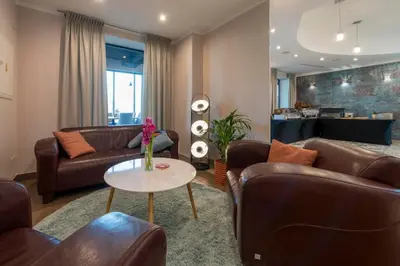 Część wypoczynkowa w obiekcie Hotel Aviator