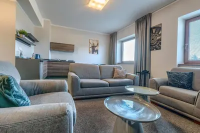 Część wypoczynkowa w obiekcie Hotel Aviator