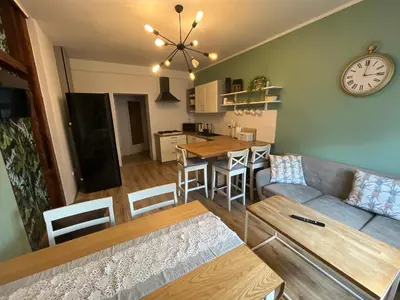 Kuchnia lub aneks kuchenny w obiekcie Apartamenty Dobranocka