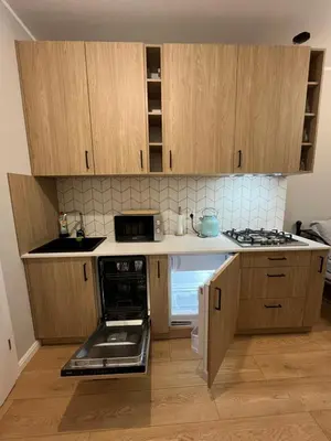 Kuchnia lub aneks kuchenny w obiekcie Apartamenty Dobranocka