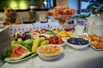 Jedzenie w hotelu lub w pobliżu