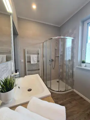 Łazienka w obiekcie APARTAMENTY 