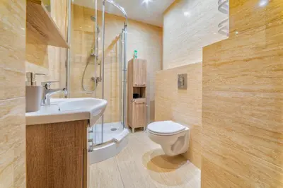 Łazienka w obiekcie Apartamenty ALICJA