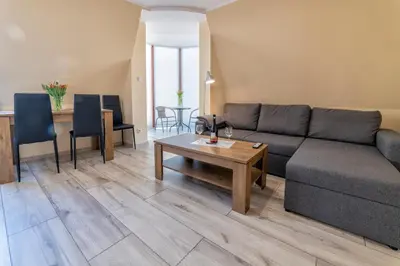Część wypoczynkowa w obiekcie Apartamenty ALICJA