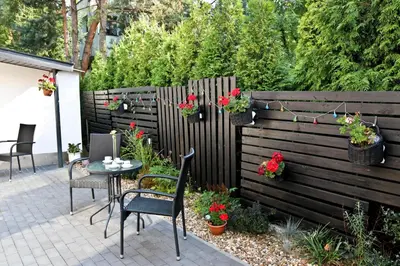 Ogród w obiekcie Villa Art Korab