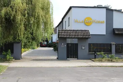 Budynek, w którym mieści się obiekt B&B