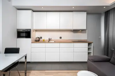 Kuchnia lub aneks kuchenny w obiekcie RentPlanet - Apartamenty Atal Tower
