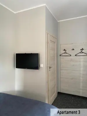 Telewizja i/lub zestaw kina domowego w obiekcie Willa przy Czarnej Bramie