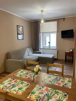 Telewizja i/lub zestaw kina domowego w obiekcie Willa przy Czarnej Bramie