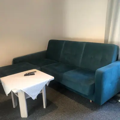 Część wypoczynkowa w obiekcie Pensjonat Kapitan