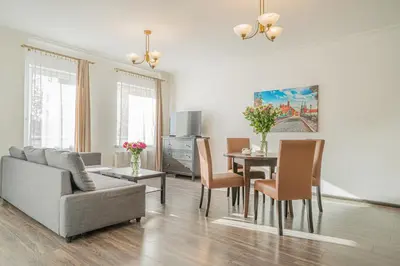 Część wypoczynkowa w obiekcie Apartamenty Wratislavia