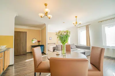 Część wypoczynkowa w obiekcie Apartamenty Wratislavia