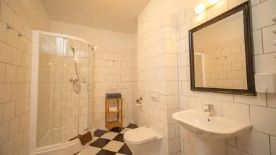 Łazienka w obiekcie Apartamenty Wratislavia
