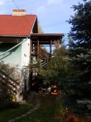 Ogród w obiekcie Villa- Jaś