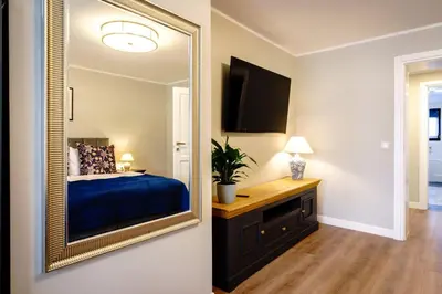 Łóżko lub łóżka w pokoju w obiekcie Hotel Książ