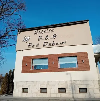Plan piętra w obiekcie Hotelik B&B Pod Dębami
