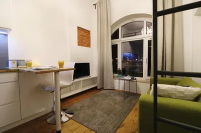Łóżko lub łóżka w pokoju w obiekcie Aparthotel Tectum TectumApartments