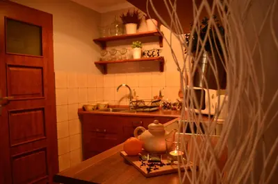 Kuchnia lub aneks kuchenny w obiekcie Apartamenty no3