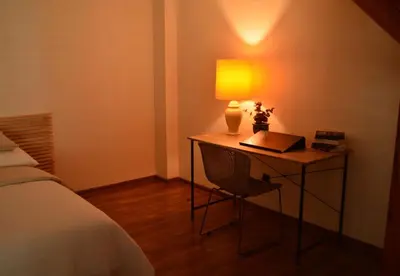 Łóżko lub łóżka w pokoju w obiekcie Apartamenty no3