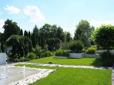Ogród w obiekcie Hotel Wena