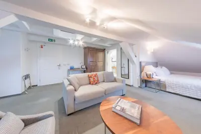 Część wypoczynkowa w obiekcie Hotel Jakubus