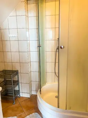 Łazienka w obiekcie Pokoje Gościnne Emilio