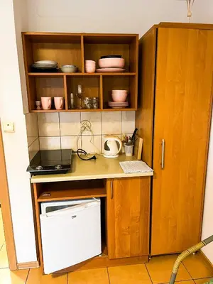 Kuchnia lub aneks kuchenny w obiekcie Pokoje Gościnne Emilio