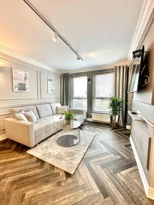 Telewizja i/lub zestaw kina domowego w obiekcie LuxApart Kalisz V.I.P