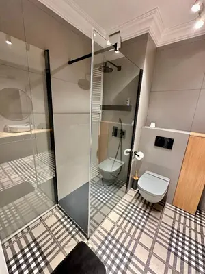 Łazienka w obiekcie LuxApart Kalisz V.I.P