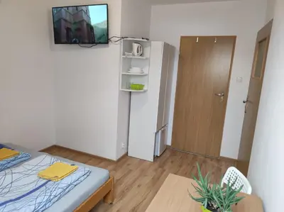Telewizja i/lub zestaw kina domowego w obiekcie Górski Kryształ