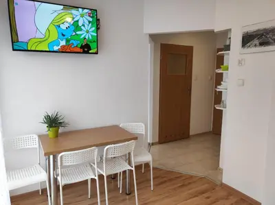 Telewizja i/lub zestaw kina domowego w obiekcie Górski Kryształ
