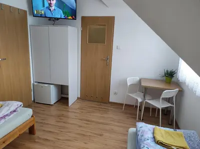 Telewizja i/lub zestaw kina domowego w obiekcie Górski Kryształ