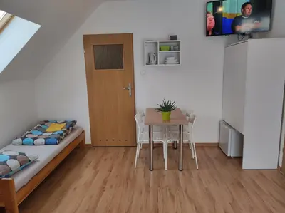 Telewizja i/lub zestaw kina domowego w obiekcie Górski Kryształ