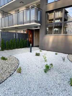 Budynek, w którym mieści się apartament