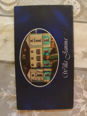 Certyfikat, podpis lub inny dokument wystawiony w obiekcie Willa Janina