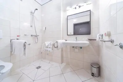 Łazienka w obiekcie Hotel Racibor