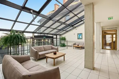 Część wypoczynkowa w obiekcie Hotel Bielany