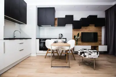Kuchnia lub aneks kuchenny w obiekcie Dream4You Apartments